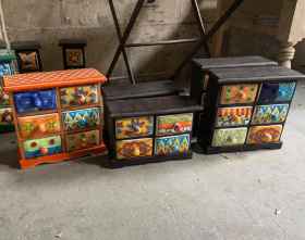Wooden Handicrafts Chest