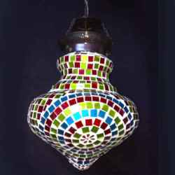 Glass Hanging Light for Home Decor in 