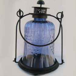 Coloured Glass Metal Handicrafts Lantern