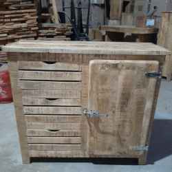 Wooden Handicrafts Storage Cabinet