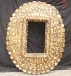 Oval Brass Handicrafts Photo Frame