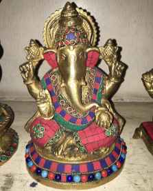 Lord Ganesha Statue in Brass Handicrafts