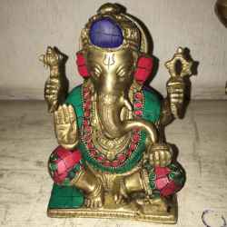 Ganesh Idol Brass Handicrafts