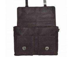 Leather Bags - Brown Crazy Horse in Kolkata