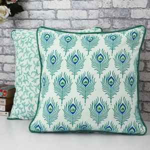 Hand Block Print Cushion Cover