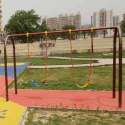 Kidzlet Kids Playground Double Swing