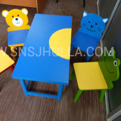 SNS Kindergarten Cartoon Table and Chair Set in Noida