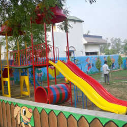 FRP Double Wavy Kids Slides in Faridabad