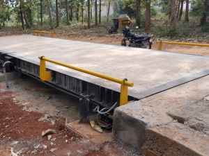 Steel and Concrete Electronic Weighbridge in Bangalore