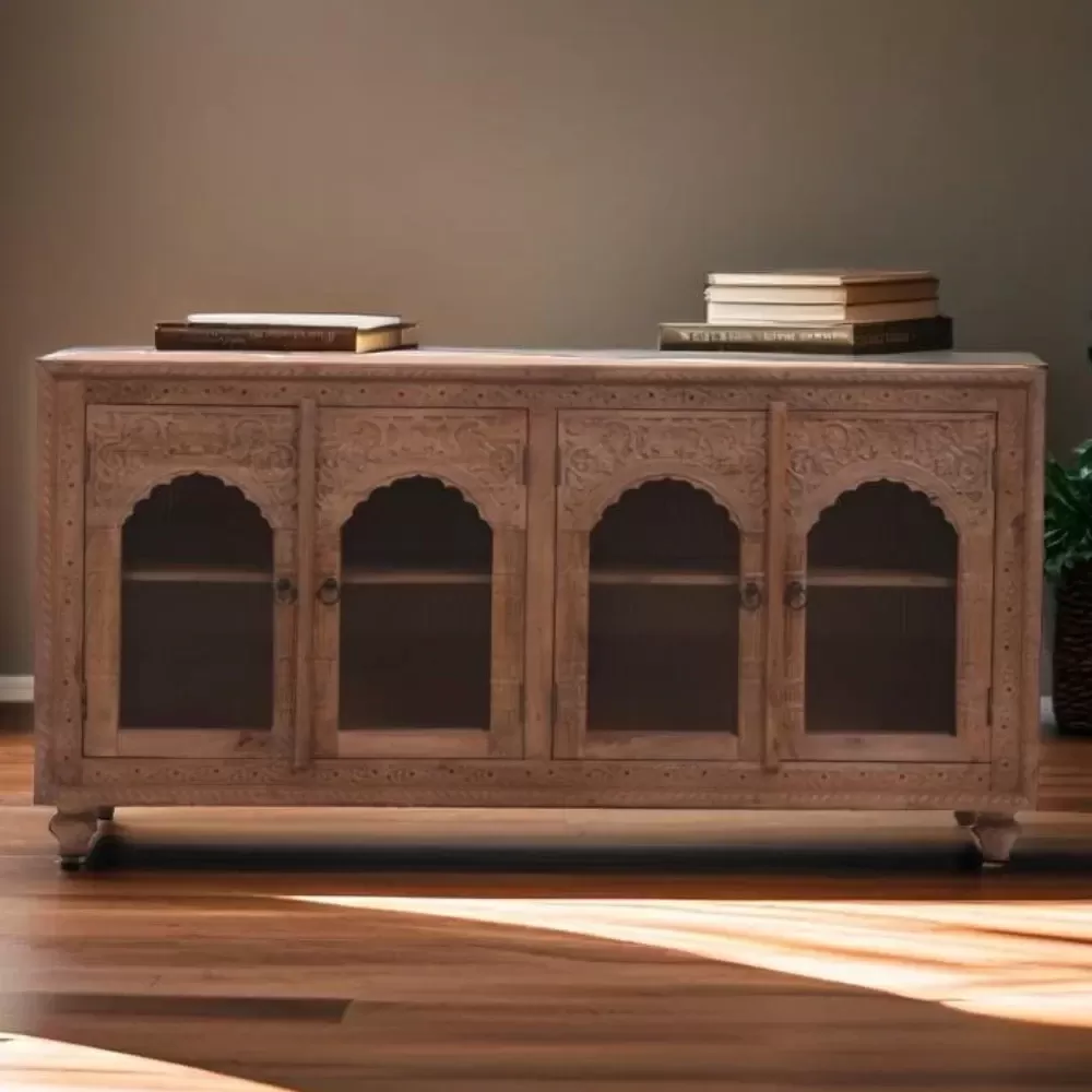 Algiers Wooden Carving Sideboard