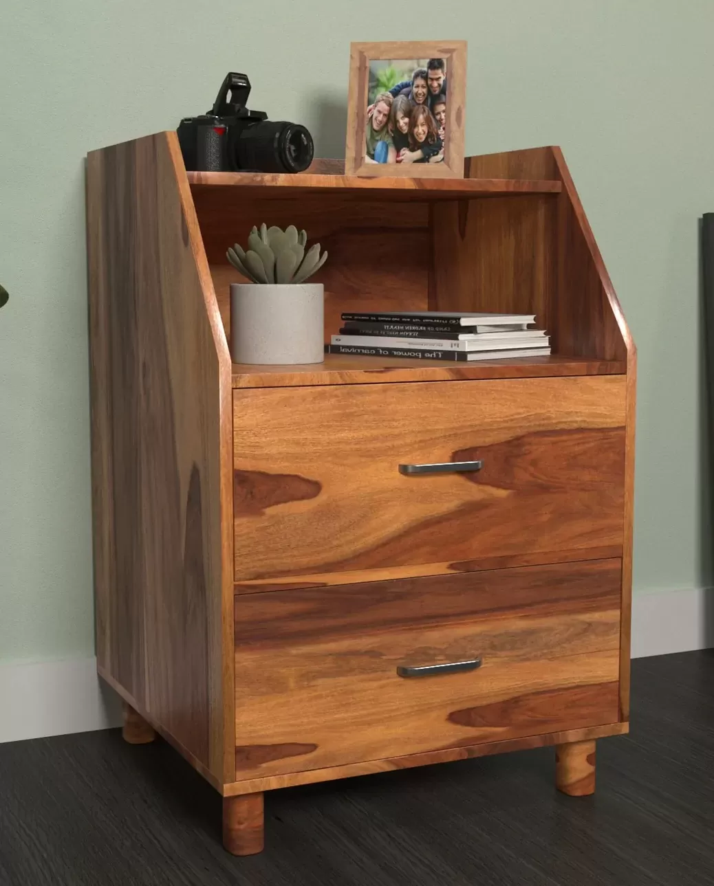 Wooden Bedside Table
