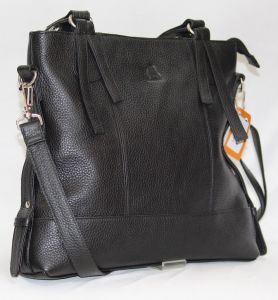 Black Leather Tote Bags