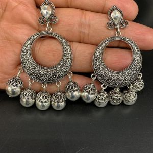 Oxidised Fashion Earrings