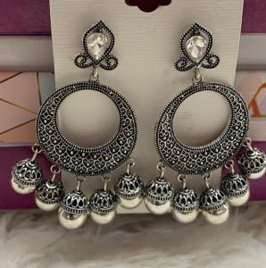 Oxidised Earrings Jewellery