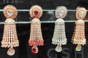 American Diamond Jhumka