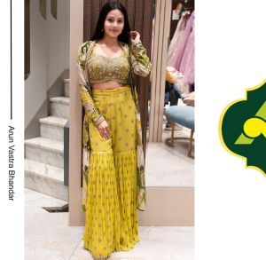Sharara Suit with Jacket