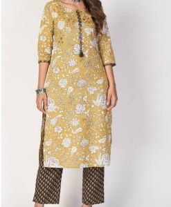 Ladies Straight Suit Set