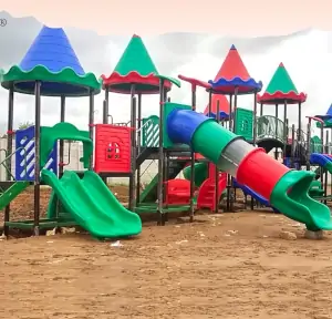 Outdoor FRP Playground Slide in Hyderabad