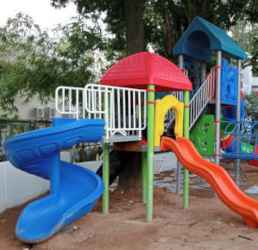 Children outdoor playground equipment in Bangalore