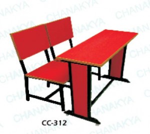 Classroom Desk-2 Seater in 