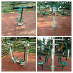 Outdoor Open Gym Equipment in 