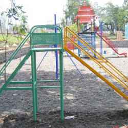 Single Playground Slide