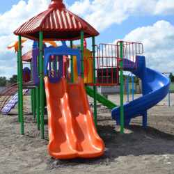 Children Outdoor Playground FRP and Steel Slide in Hyderabad