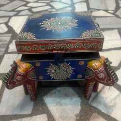 Wooden Low Height Stool