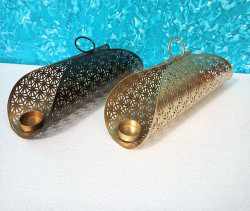 Brass Handicrafts Hanging Tealight Holder in Moradabad