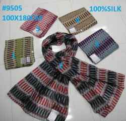 printed silk scarves in 