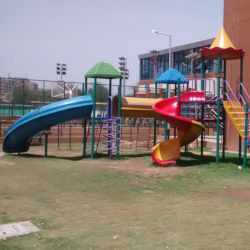 Astrokidz FRP Multi-slide Play Station