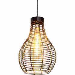 Iron Wire Mesh Hanging Lamp