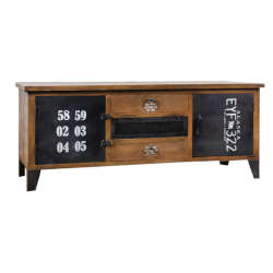 Antique Wooden and Iron Cabinet in Jodhpur