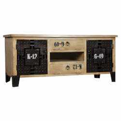 Antique Wood & Iron Cabinet in Jaipur