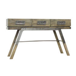Wooden Iron Console