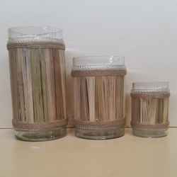 Clear Glass Candle Votive Holder