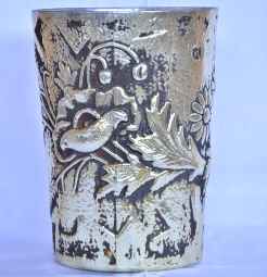 Glass Candle Votive with artwork