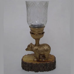 Home Decor Brass Candle Holders in Moradabad