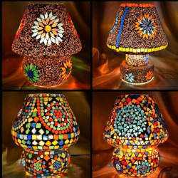 Mosaic Table Lamp