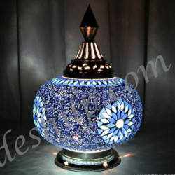 Glass Mosaic Table Lamp in 
